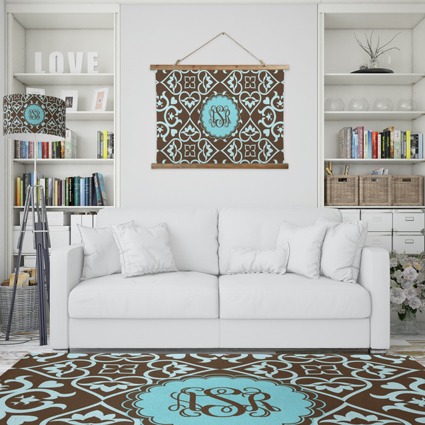 Floral Wall Hanging Tapestry - IN CONTEXT