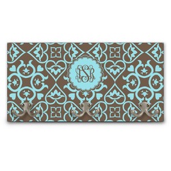Floral Wall Mounted Coat Rack (Personalized)