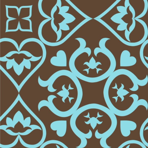 Custom Floral Wallpaper & Surface Covering (Peel & Stick 24"x 24" Sample)