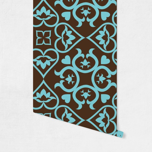 Floral Wallpaper on Wall