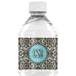 Floral Water Bottle Labels - Custom Sized (Personalized)