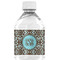 Floral Water Bottle Label - Single Front