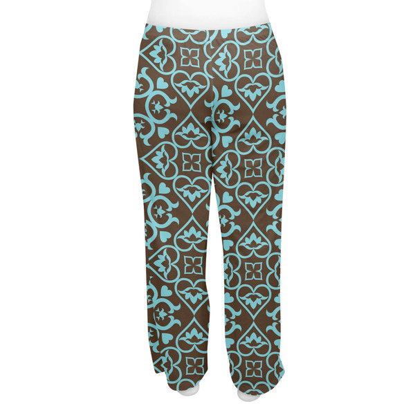 Floral Women's Pj on model - Back