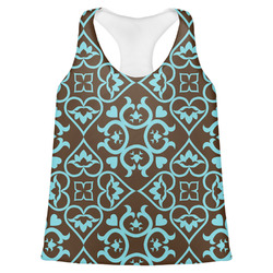 Floral Womens Racerback Tank Top