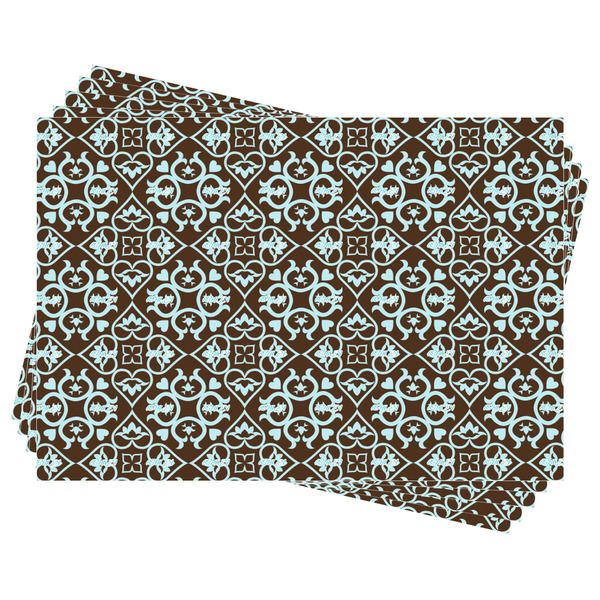 Floral Wrapping Paper - Front & Back - Sheets Approval