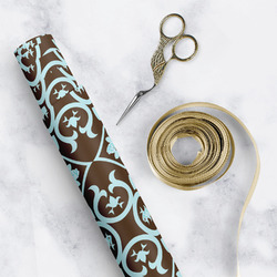 Floral Wrapping Paper Roll - Small (Personalized)