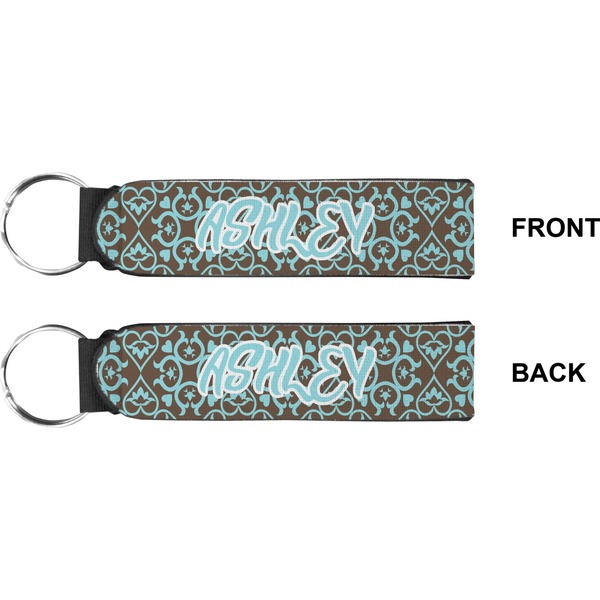 Floral Wristlet (Front + Back)