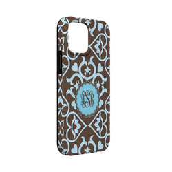 Floral iPhone Case - Rubber Lined - iPhone 13 Mini (Personalized)