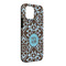 Floral iPhone 13 Pro Max Tough Case - Angle