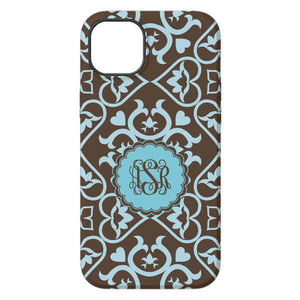 Floral iPhone 14 Plus Tough Case - Back