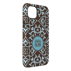 Floral iPhone Case - Rubber Lined - iPhone 14 Pro Max (Personalized)