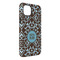 Floral iPhone 14 Pro Max Tough Case - Angle
