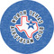North Texas Airstream Club Multipurpose Round Labels - Custom Sized
