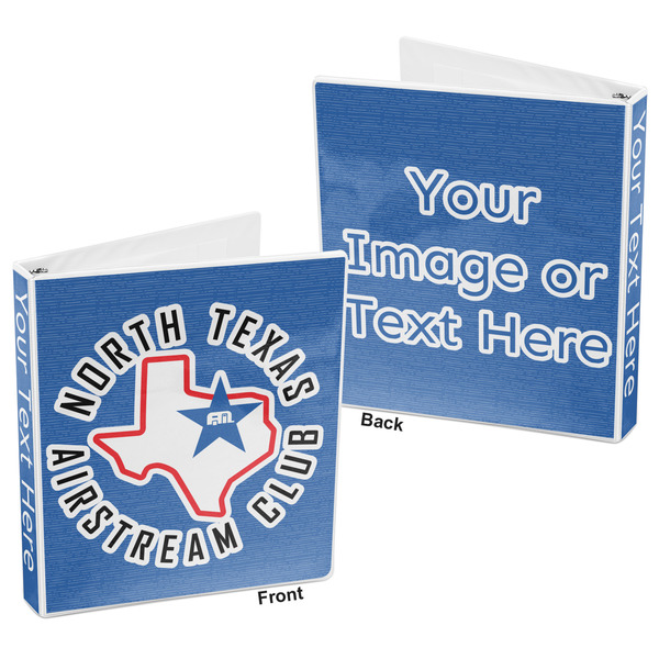 North Texas Airstream Club 3-Ring Binder - 1" - Front and Back