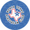 North Texas Airstream Club Multipurpose Round Labels - 5"
