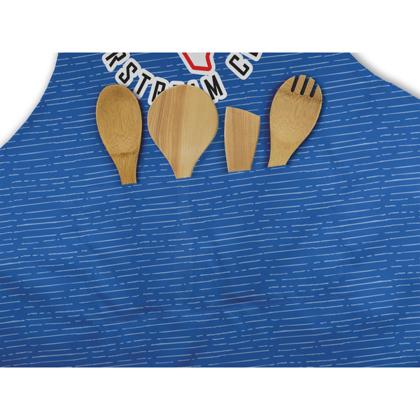 North Texas Airstream Club Apron - Pocket Detail with Props