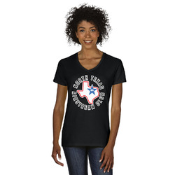 North Texas Airstream Club Women's V-Neck T-Shirt - Black