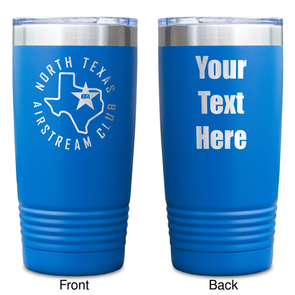 North Texas Airstream Club Blue Polar Camel Tumbler - 20oz - Double Sided - Approval