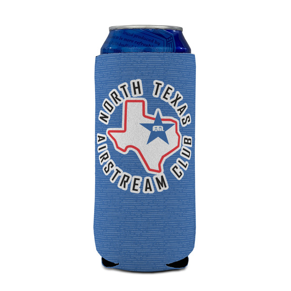 North Texas Airstream Club Can Cooler - 16oz - Front on Can