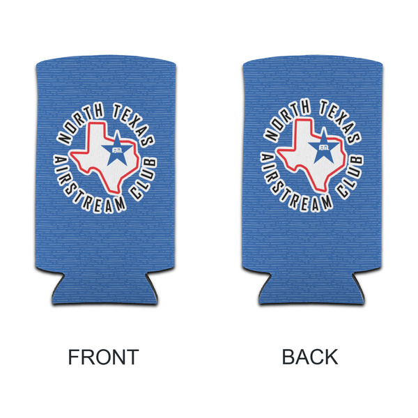 North Texas Airstream Club Can Cooler - Tall 12oz - Front & Back