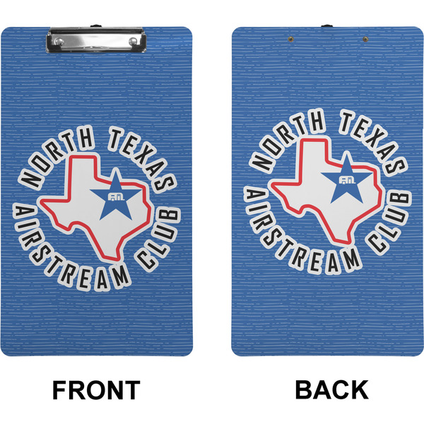 North Texas Airstream Club Clipboard (Legal) (Front + Back)