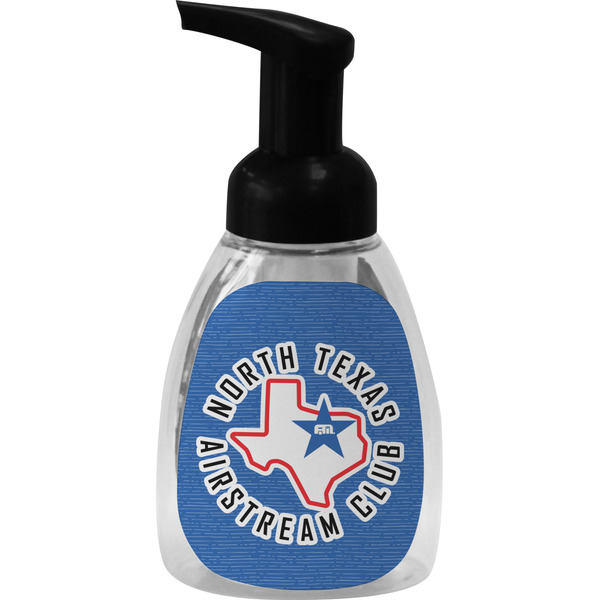 North Texas Airstream Club Foam Soap Bottle - Black - Front
