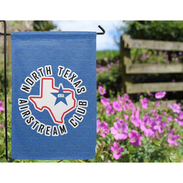 North Texas Airstream Club Garden Flag - Outside In Flowers