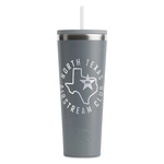 North Texas Airstream Club RTIC Everyday Tumbler with Straw - 28oz - Grey - Double-Sided