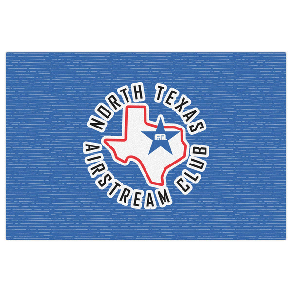 North Texas Airstream Club Indoor / Outdoor Rug - 2'x3' - Front Flat