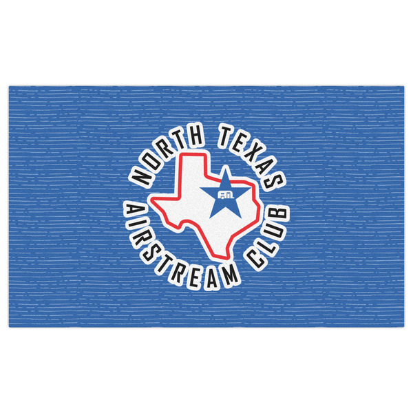 North Texas Airstream Club Indoor / Outdoor Rug - 3'x5' - Front Flat