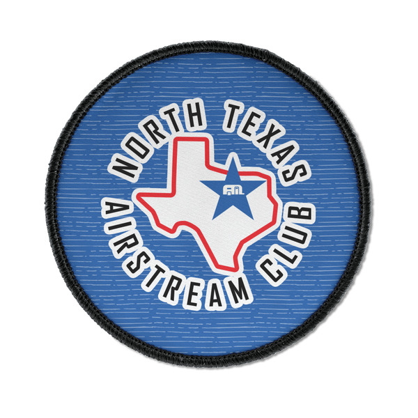 North Texas Airstream Club Iron On Patch - Round - Front