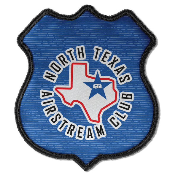 North Texas Airstream Club Iron On Patch - Shield - Style C - Front