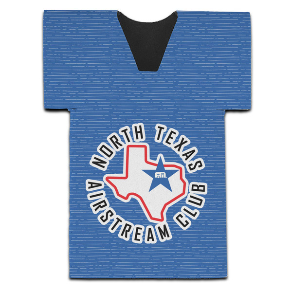 Custom North Texas Airstream Club Jersey Bottle Cooler - Single