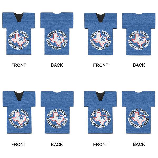 North Texas Airstream Club Jersey Bottle Cooler - Set of 4 - APPROVAL