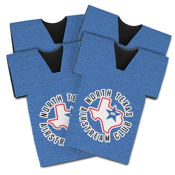 North Texas Airstream Club Jersey Bottle Cooler - Set of 4 - MAIN (flat)