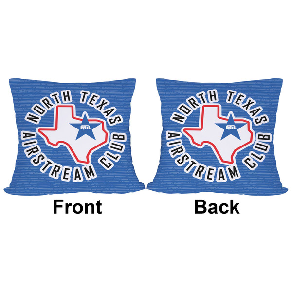 North Texas Airstream Club Outdoor Pillow - 20x20