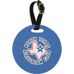 North Texas Airstream Club Plastic Luggage Tag - Round