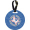 North Texas Airstream Club Plastic Luggage Tag - Round