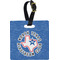 North Texas Airstream Club Plastic Luggage Tag - Square