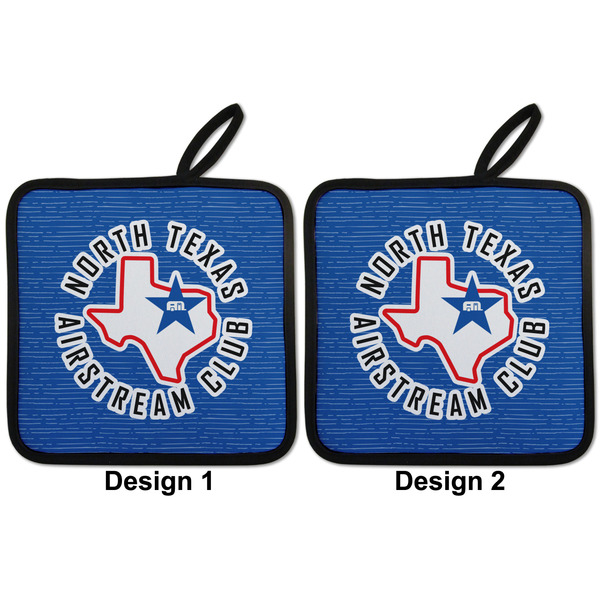 North Texas Airstream Club Pot Holders - Set of 2 APPROVAL