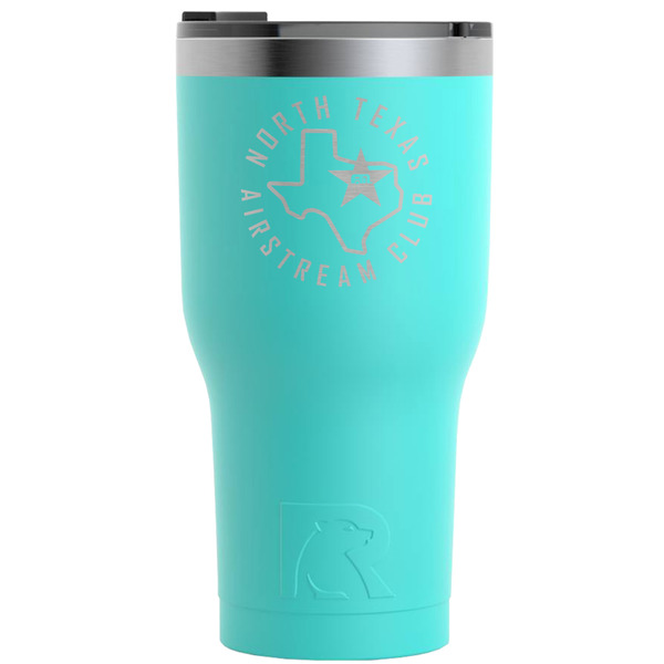 North Texas Airstream Club RTIC Tumbler - Teal - Front