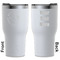 North Texas Airstream Club RTIC Tumbler - White - Laser Engraved - Double-Sided