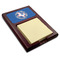 North Texas Airstream Club Red Mahogany Sticky Note Holder