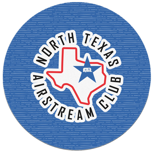 North Texas Airstream Club Round Mousepad - APPROVAL