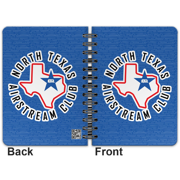 North Texas Airstream Club Spiral Journal 5 x 7 - Apvl