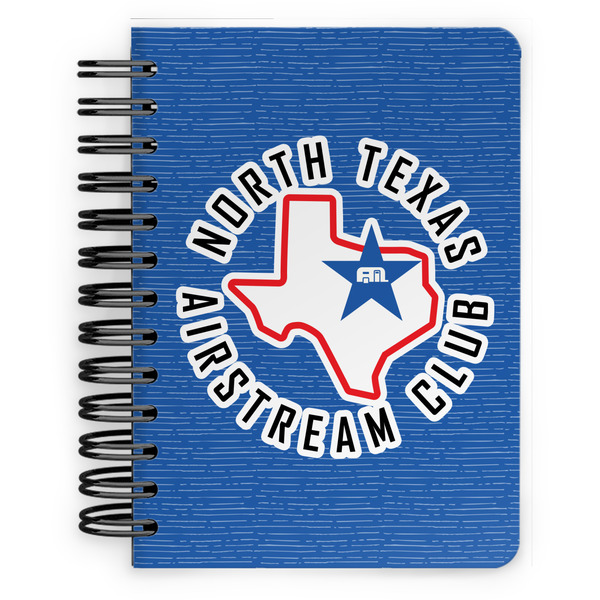 Custom North Texas Airstream Club Spiral Notebook - 5" x 7"