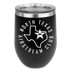 North Texas Airstream Club Stemless Stainless Steel Wine Tumbler