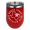 North Texas Airstream Club Stemless Stainless Steel Wine Tumbler - Red - Double-Sided