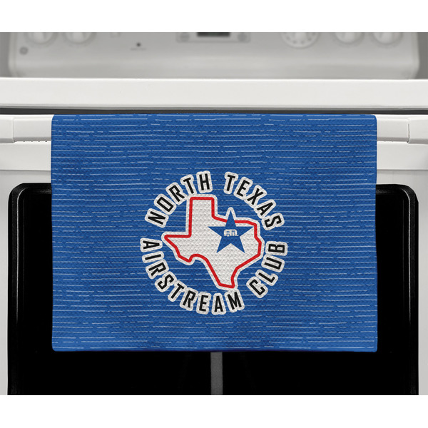 North Texas Airstream Club Waffle Weave Towel - Full Color Print - Lifestyle2 Image