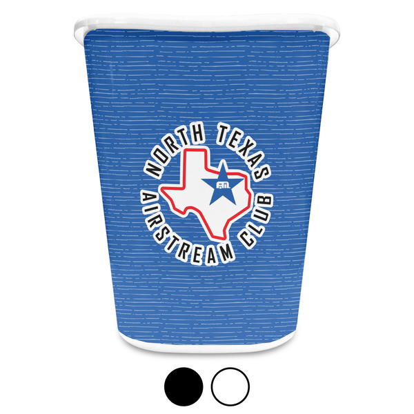 North Texas Airstream Club Waste Basket - Both Colors - Front